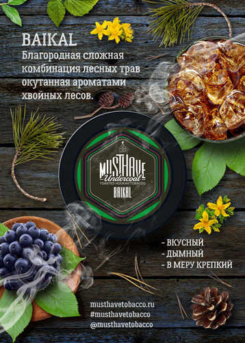 Табак для кальяна Must Have Baikal (Байкал) Табак для кальяна Must Have Baikal (Байкал)