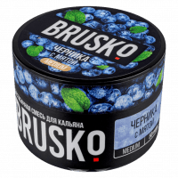 Смесь Brusko Medium - Черника с Мятой (50 грамм) — 
